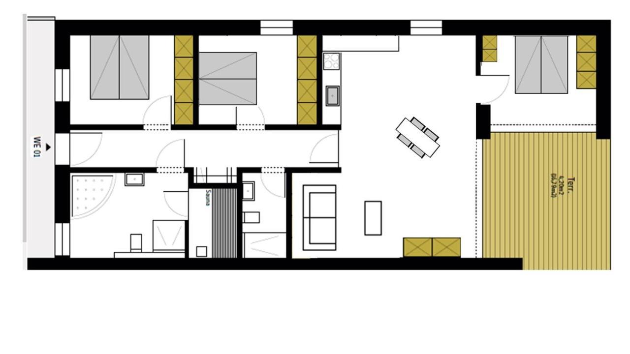 Park-Apartment Scharmuetzelsee Wohnung 1 Wendisch Rietz Dış mekan fotoğraf